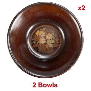 Royal Doulton Basque Cereal Soup Bowl (x2) Stoneware Cottagecore Eng. 1974 VTG